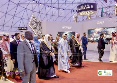 جوانب من افتتاح المعرض والمتحف الدولي للسيرة النبوية والحضارة الإسلامية