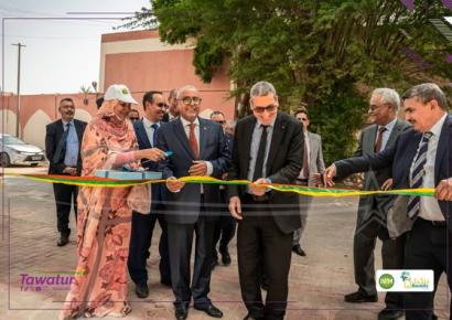 جوانب من فعاليات الـحفل الرسمي لتدشين المقر الجديد للتجمع المصرفي للنقديات والمعاملات الإلكترونية GIMTEL، بحضور محافظ البنك المركزي الموريتاني